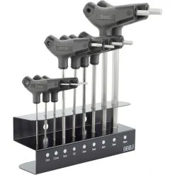BBB Cycling BTL-45S T-Handle Hex Key Set black/silver