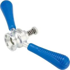 Cyclus Tools Workshop Tool for Bottom Bracket/Campagnolo/FAG/Ofmega/Kinex plastic/KKS silver/blue