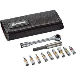 Granite Tool Set for Bike Repair black