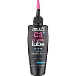 Muc-Off C3 Wet Ceramic Lube Chain Lubricant 120ml