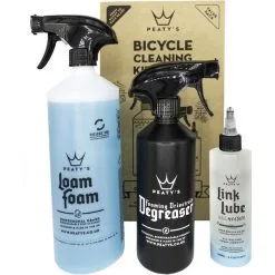 Peaty's Wash Degrease Lubricate Bicycle Cleaning Kit