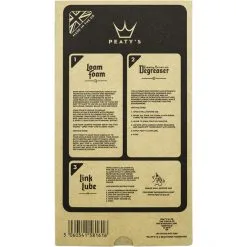 Peaty's Wash Degrease Lubricate Bicycle Cleaning Kit -Bike Repair & Care Shop peatys clean degrease lube starter pack 3
