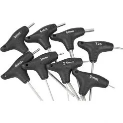 Red Cycling Products T-Hex Wrench Set -Bike Repair & Care Shop red cycling products hex wrench set 4