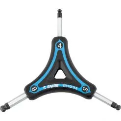 Unior Three-legged Hex Wrench Ball End 4/5/6mm