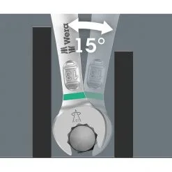 Wera 6003 Joker 5 Open-End Wrench Set 5 Pieces 9 Wera 6003 Joker 5 Open-End Wrench Set 5 Pieces -Bike Repair & Care Shop wera 6003 joker 5 open end wrench set 5 pieces 4