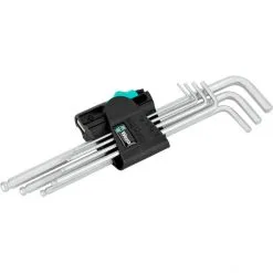 Wera 950 Hex-Plus Magnet 1 L-Key Set with 7 Pieces
