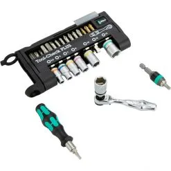 Wera Tool-Check PLUS Ratchet Set with Sockets -Bike Repair & Care Shop wera tool check plus ratchet set with sockets 6