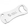 Wolf Tooth Bottle Opener with Rotor Truing Tool silver